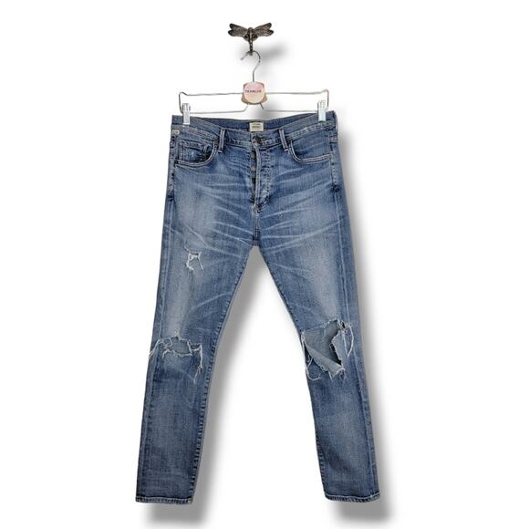 Citizens Of Humanity Slouchy Slim Jean In Outpost 26 - Picture 2 of 15